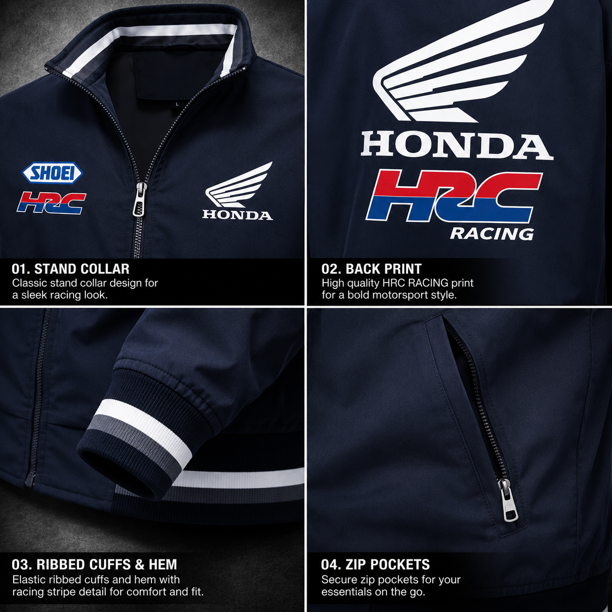 Honda HRC x Shoei Bomber Jacket